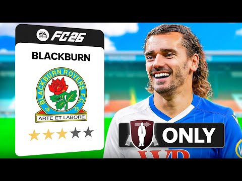 I Rebuilt Blackburn Using Free Agents Only