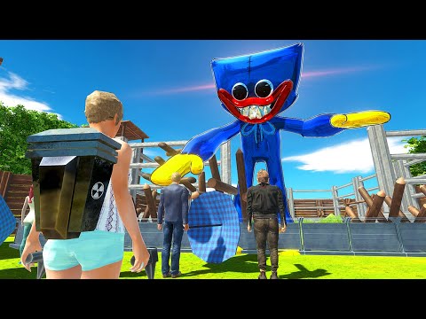 Building a ZOO for Huggy Wuggy - Animal Revolt Battle Simulator