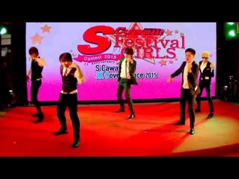 150529 GentleMen cover MBLAQ - It's War + Mona Lisa @SCawaii! Cover Dance 2015 (Audition)