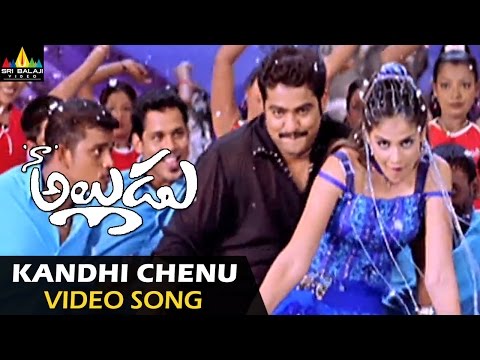 Naa Alludu Video Songs | Kandhi Chenu Kada Video Song | Jr.NTR, Shriya, Genelia | Sri Balaji Video