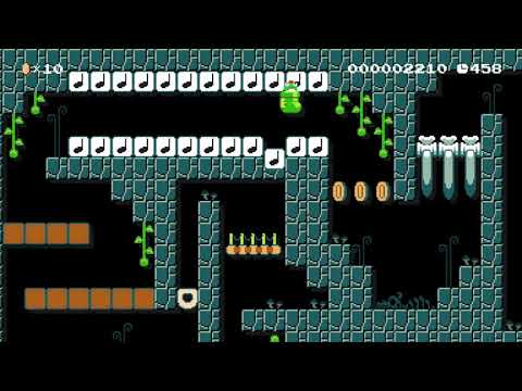 Slippy Toad Adventure by Mama Luigi 🍄 Super Mario Maker #age 😶 No Commentary