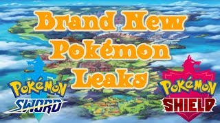 Brand New Pokémon Sword and Shield Leaks