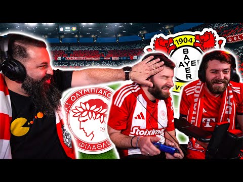 Πέσανε σφαλιάρες στο Ολυμπιακός - Μπάγερ Λεβερκούζεν! 😂