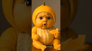 Download lagu The child is eating lemons as a lemon. What a funny video. #funny #baby #world #funnyshorts #ai mp3