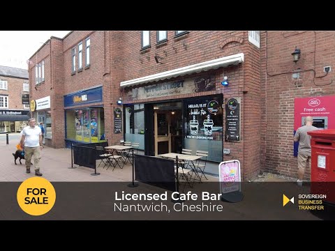 Licensed Cafebar For Sale Nantwich Cheshire