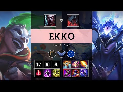 Ekko Top vs Aatrox - EUW Diamond Patch 25.19