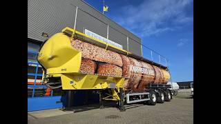 Feldbinder EUT 60.3 Eut 60.3 Food 60.000 liter 4 comp Apk 12-2026 cisterna silo | Imagen 4 - Autoline