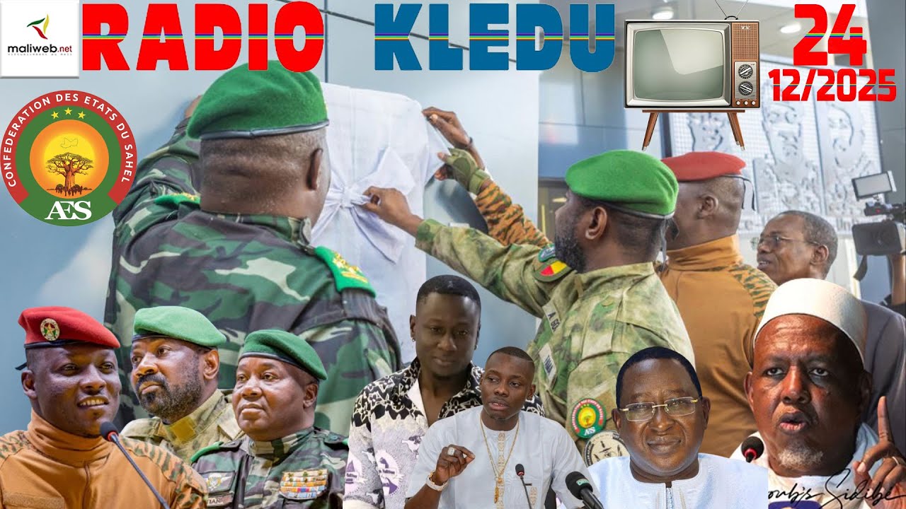 La Revue de Presse de la RADIO KLEDU du 24 décembre 2025