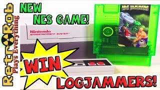 LogJammers NEW NES GAME! GIVEAWAY!  Show and Tell with Gameplay