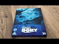 Unboxing Finding Dory 3D Steelbook Blu Ray