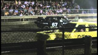 Demolition Derby at the Deep South Fair