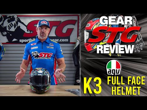 AGV K3 Helmet Review from SportbikeTrackGear.com