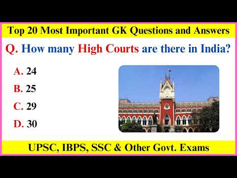 Top 20 Gk Questions and  Answers | Interesting General Knowledge | Gk GS | Gk in English