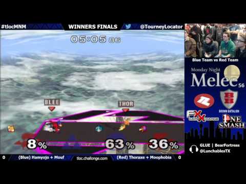MNM 56 Melee - Hamyojo & Mouf vs Thoraxe & Moophobia - Winners Finals