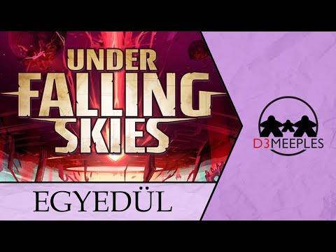 EGYSZEMÉLYES JÁTÉK: UNDER FALLING SKIES - d3meeples
