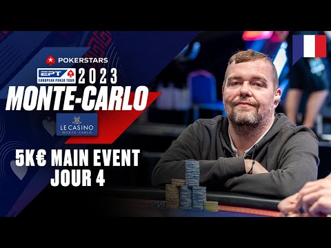 EPT Monte-Carlo 2023 5K€ MAIN EVENT - Jour 4 avec Benny & Yu ♠️ PokerStars en Français