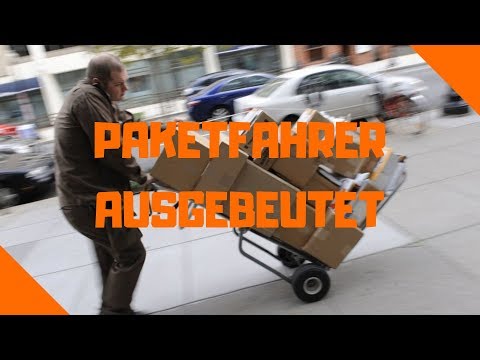 Paketfahrer ausgebeutet ➥ Doku / Der harte Alltag der DHL Fahrer
