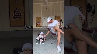 Something special about the bond between a baby and their daddy 🥹 #dad #parentlife #babyshorts