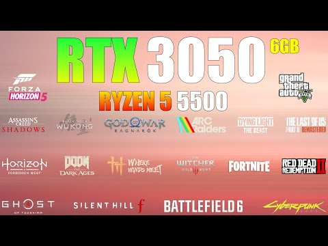 RTX 3050 6GB + Ryzen 5 5500 - is this Combo Good for Gaming in 2026?