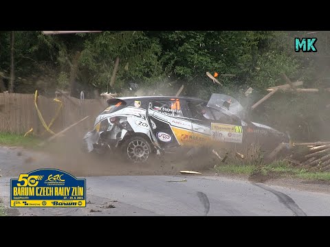 Barum Czech Rally Zlin 2021 Crash/Action