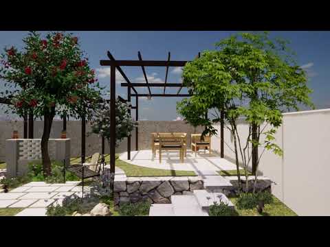 amenagement-terrasse-canapé-angle-canapé-rond