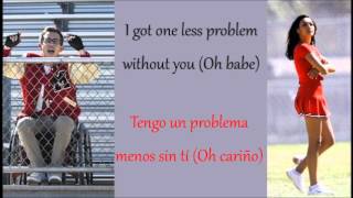Glee: Problem (Lyrics + Español)