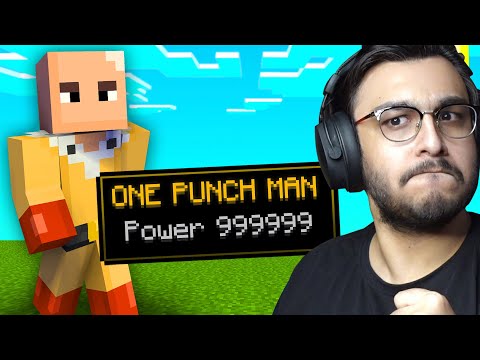 Ultimate Power in Minecraft - One Punch Man