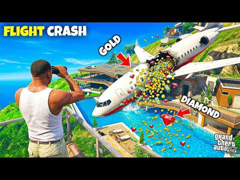 Franklin House Crashed by Giant FLIGHT With $100 Million Unlimited Money🤑💵 Most Shocking Life Story