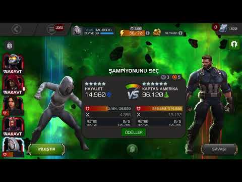 MCOC ACT 6.3.6 BOSS. CAPTAIN AMERICA(infinity)VS GHOST ONE SHOT
