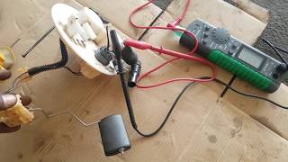 Elantra 2012: How to test fuel sending unit  and how it works