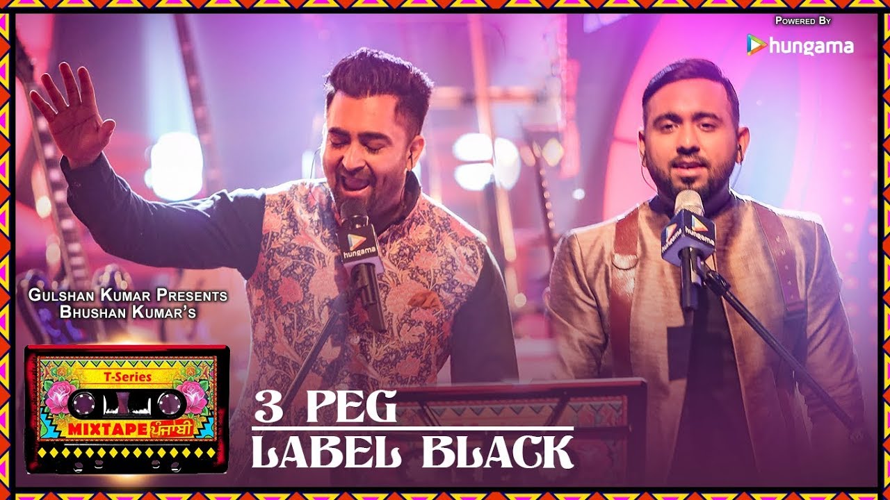 3 Peg / Label Black Lyrics  | T Series Mixtape Punjabi | Sharry Mann, Gupz Sehra | Gupz Sehra, Sharry Maan | Abhijit Vaghani