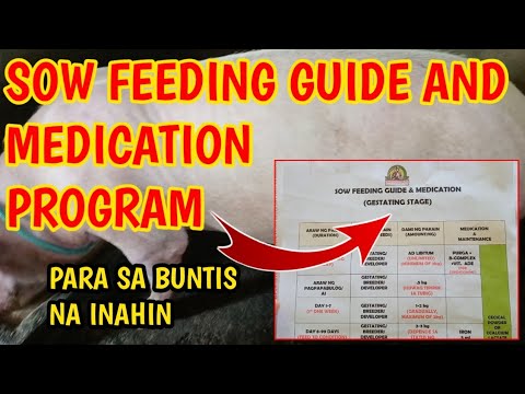 FEEDING GUIDE at MEDICATION PARA BUNTIS NA INAHIN (CHECKLIST) | MANGUNGUMA TV