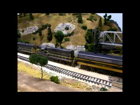 SL-SF Frisco F units and GP7's at 11/24/13 operating session.