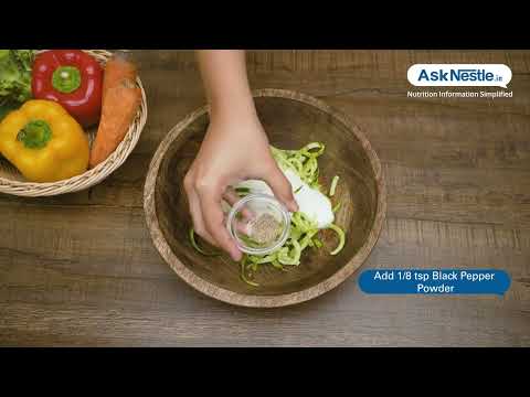 Crunchy Cucumber Noodles Recipes | Healthy Food Recipes | Ask Nestlé