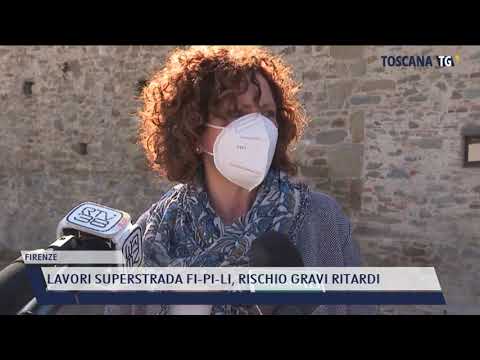 2021-05-07 FIRENZE - LAVORI SUPERSTRADA FI-PI-LI, RISCHIO GRAVI RITARDI