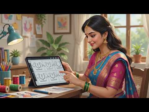 Blouse Designs Aari video thumbnail