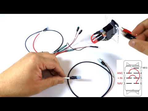 Navigation and Anchor Light Rocker Switch Wiring Guide