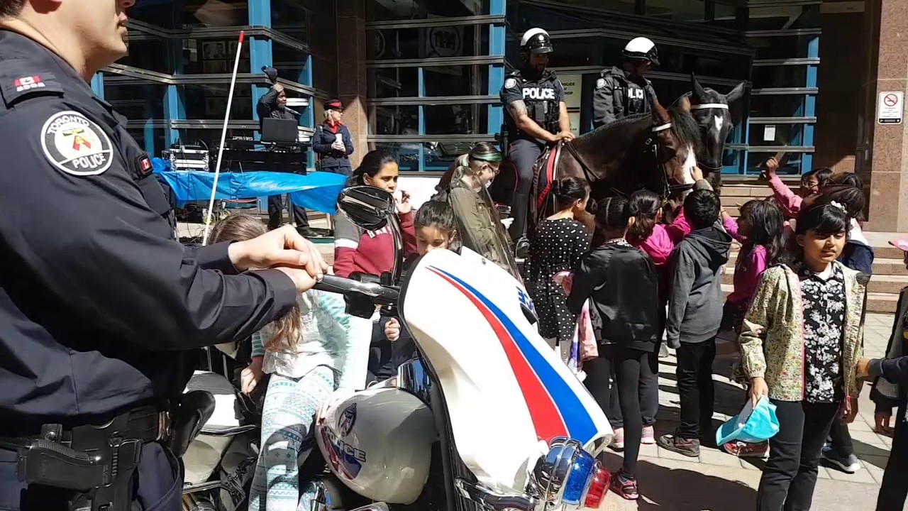 Chief Mark Saunders celebrates Police Week at police headquarters along with community