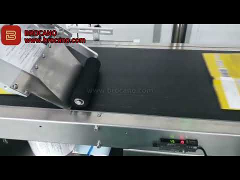 Labeling Machine with Separating Card Flat