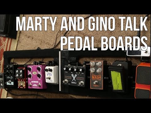 Marty and Gino Matteo Talk Pedalboards