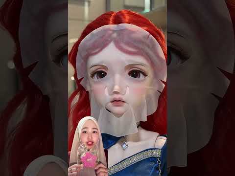 SI BARBIE JUGA INGIN PAKAI MASKER WAJAH ⁉️ TAPI KEGEDEAN 😁😍 chinabjddoll2516