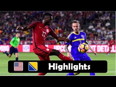 USA vs Bosnia-Herzegovina Highlights 0-0 29/01/18 HD