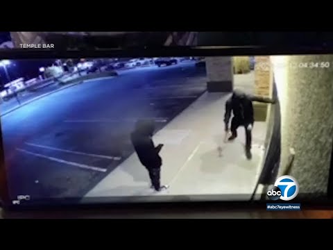 Video shows group of burglars smashing into 4 different businesses at West Covina shopping center