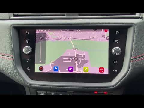 SEAT Arona Sat Nav Operation (2021 onwards)