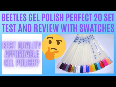 BEST AFFORDABLE GEL POLISH? | Beetles Perfect 20 Set | Swatch And Review