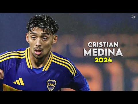 Cristian Medina 2024 - Magic Skills, Assists & Goals - Boca Juniors | HD