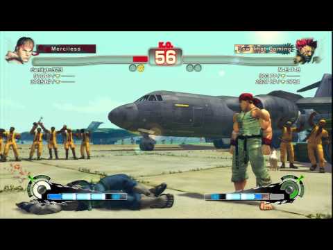 danilyto323 (Ryu) Vs N-E-T-B (Akm) SSF4AE Ranked Matches on PSN HD