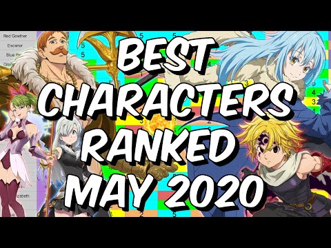 Best Characters Ranked May 2020 - Seatin's Global Tier List - Seven Deadly Sins: Grand Cross