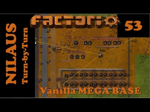Factorio S7E53 - Designing Sulfuric Acid production for MEGA BASE
