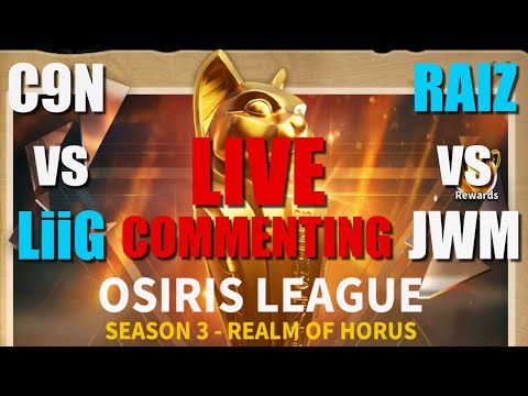C9N vs LiiG and RAIZ vs JWM - Osiris League season 3 - Rise of Kingdoms